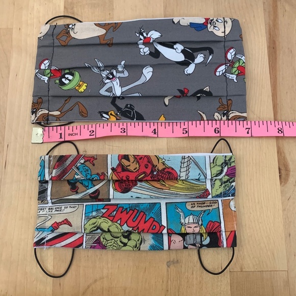 Kids Spring Flowers Cloth Pocket Mask - Picture 7 of 8